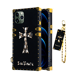 Acrylic Mirror Shiny Scratchproof Luxury Case - BLACK for iPhone 11 Pro Max (Only Ground Shipping)