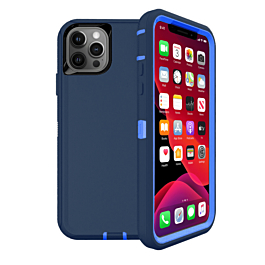 Heavy Duty Case for iPhone 12 Pro Max (DARK BLUE) (Only Ground Shipping)