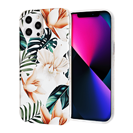 Flower Design TPU Case - Style 3 for iPhone 12 Pro Max (Only Ground Shipping)