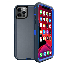Heavy Duty Case for iPhone 12 Pro Max (DARK BLUE) (Only Ground Shipping)