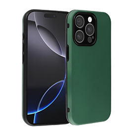 Full Cover New Design Silicone Case - GREEN for iPhone 12 Pro Max (Only Ground Shipping)