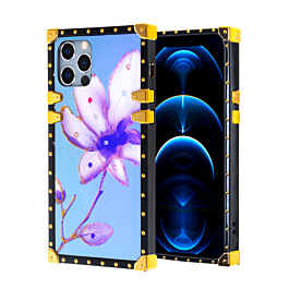 Square Case with BLUE Light Design - 2 for iPhone 12 Pro Max (Only Ground Shipping)