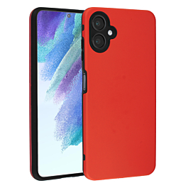 Full Cover New Design Silicone Case - RED for Galaxy A06 (Only Ground Shipping)