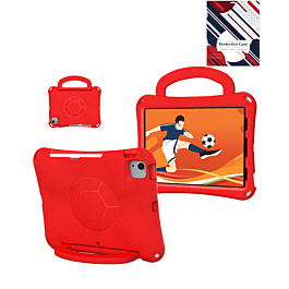 Soccer Case - RED for iPad 10 2022 (10.9") / iPad 11 (A16) / Air 11 2024 (Only Ground Shipping)