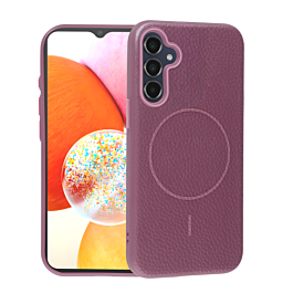 Magnetic Leather Soft Cases - SUNSET PURPLE for Galaxy A16 (Only Ground Shipping)