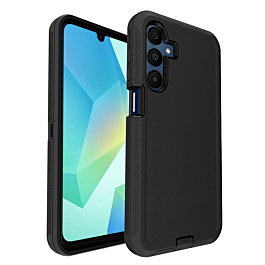 Heavy Duty Case for Galaxy A17 (BLACK) (Only Ground Shipping)