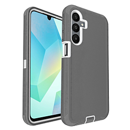 Heavy Duty Case for Galaxy A17  GRAY BLACK (Only Ground Shipping)
