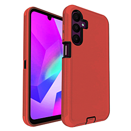 Heavy Duty Case for Galaxy A17 RED BLACK (Only Ground Shipping)