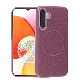 Magnetic Leather Soft Cases - SUNSET PURPLE for Galaxy A17 (Only Ground Shipping)