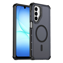 Dual Layer Electroplated Border Wireless Charging Case (BLACK) for Galaxy A17 / A26 5G (Only Ground Shipping)