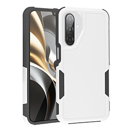 Galaxy A17 Dual Layers Shockproof Strong Case - WHITE (Only Ground Shipping)
