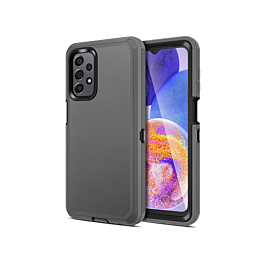 Heavy Duty Case for Galaxy A23 5G (DARK GRAY & BLACK) (Only Ground Shipping)