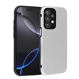 Full Cover New Design Silicone Case - WHITE for Galaxy A23 5G (Only Ground Shipping)