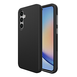 Galaxy A37 Shock Absorption Protective Dual Layer Case - BLACK (Only Ground Shipping)