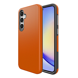 Galaxy A37 Shock Absorption Protective Dual Layer Case - ORANGE (Only Ground Shipping)