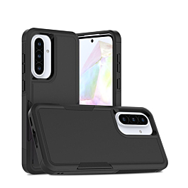 Galaxy A37 Dual Layers Shockproof Strong Case - BLACK (Only Ground Shipping)