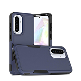 Galaxy A37 Dual Layers Shockproof Strong Case - BLUE (Only Ground Shipping)
