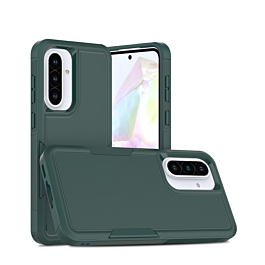 Galaxy A37 Dual Layers Shockproof Strong Case - DARK GREEN (Only Ground Shipping)