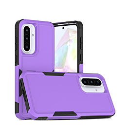 Galaxy A37 Dual Layers Shockproof Strong Case - PURPLE (Only Ground Shipping)