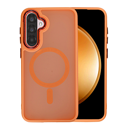 New Magnetic Wireless Charging Case - ORANGE for Galaxy A57 (Only Ground Shipping)
