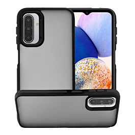 Matte Silicone Frame Shockproof Case - BLACK for Galaxy A57 (Only Ground Shipping)