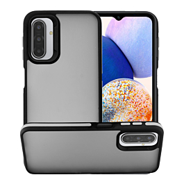 Matte Silicone Frame Shockproof Case - GRAY for Galaxy A57 (Only Ground Shipping)
