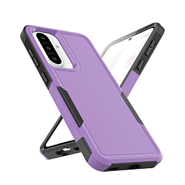 Galaxy A57 Layers Shockproof Strong Case - PURPLE (Only Ground Shipping)