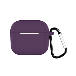 AirPods 3 Silicone Case -DARK PURPLE (Only Ground Shipping)