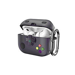AirPods 3 Game Console Design TPU Case - BLACK (Only Ground Shipping)