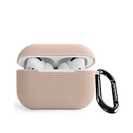 AirPods (4th Gen) Shockproof Silicone Case - PINK SAND (Only Ground Shipping)