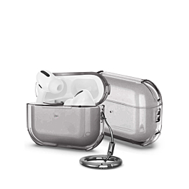 Hybrid Case with Air Cushion Technology - BLACK for Airpods 4th Gen (Only Ground Shipping)