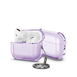 Hybrid Case with Air Cushion Technology - PURPLE for Airpods 4th Gen (Only Ground Shipping)