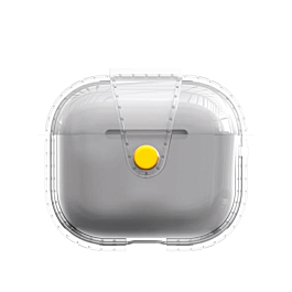 Soft Silicone Transparent Case - BLACK for Airpods 4th Gen (Only Ground Shipping)
