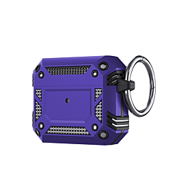 TPU Rugged Shockproof Armor Case - PURPLE for Airpods 4th Gen (Only Ground Shipping)
