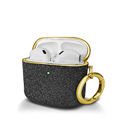 New Stone Design Case - BLACK for Airpods (4th Gen) (Only Ground Shipping)