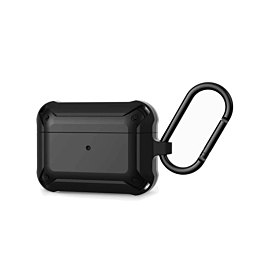 AirPods Pro (1st / 2nd Gen) ShockProof TPU+PC Case - BLACK (Only Ground Shipping)
