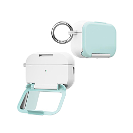 Creative Makeup Mirror Stand Holder Case - TEAL for Airpods Pro 2nd Gen (Only Ground Shipping)