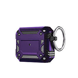 Rugged Shockproof Armor Case - PURPLE for AirPods Pro 3 (Only Ground Shipping)