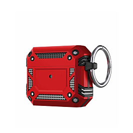Rugged Shockproof Armor Case - RED for AirPods Pro 3 (Only Ground Shipping)