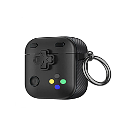 AirPods Pro (3rd Gen)  Game Console Design TPU Case -BLACK (Only Ground Shipping)