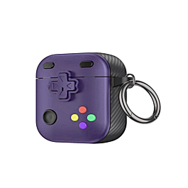 AirPods Pro (3rd Gen)  Game Console Design TPU Case -PURPLE (Only Ground Shipping)