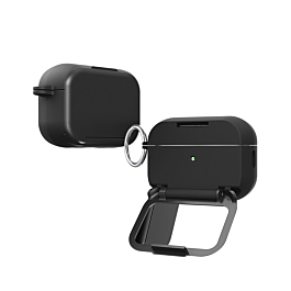 Creative Makeup Mirror Stand Holder Case  - BLACK for AirPods Pro 3 (Only Ground Shipping)