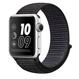 iWatch (38/40/41mm) Nylon Band - REFLOCTER BLACK (Only Ground Shipping)