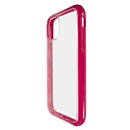 Acrylic Dual Layer Transparent Case - RED for iPhone 11 Pro Max (Only Ground Shipping)