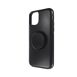 Dual Layer Heavy Duty Case with Pop Up Holder - BLACK for iPhone 11 Pro Max (Only Ground Shipping)