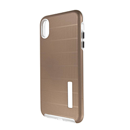 Innovative Hybrid Design Dual Pro Case Cover - ROSE GOLD for iPhone XR (Only Ground Shipping)