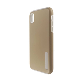 Dual Layer Protection Case Cover - GOLD for iPhone XR (Only Ground Shipping)