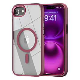 Shiny Magnetic Clear Cases - CHERRY for iPhone 7 (Only Ground Shipping)