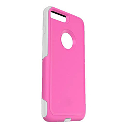 Dual Layer Protection Case - PINK & WHITE for iPhone 7 / 8 (Only Ground Shipping)