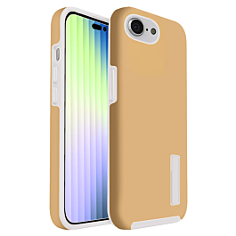 Dual Layer Protective Case Cover - GOLD for iPhone 7 / 8 (Only Ground Shipping)